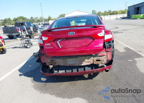 2015 Ford Fusion Hybrid Se из США, поврежденный, VIN 3FA6P0LUXFR229563